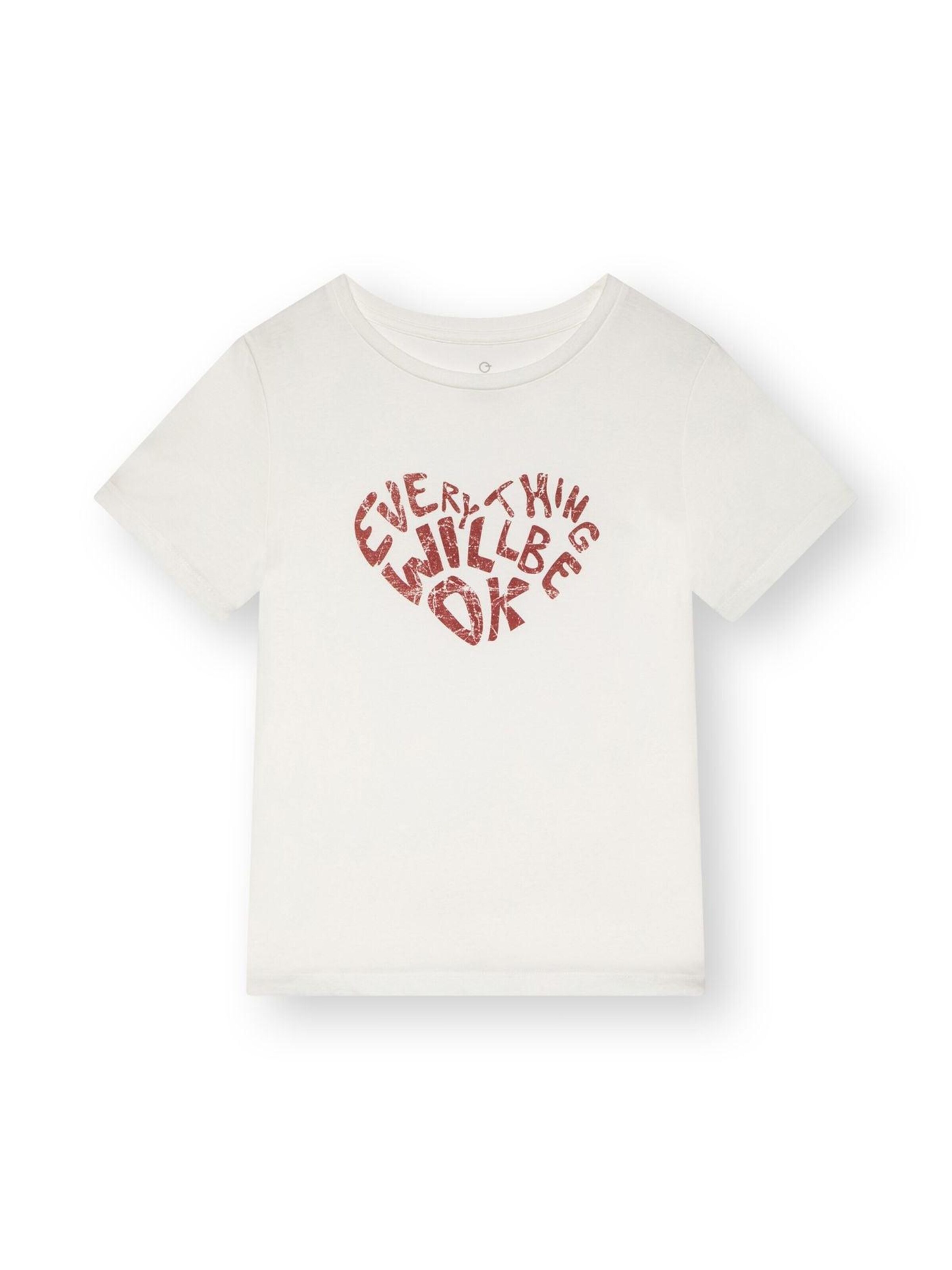 ThokkThokk Shirt 'EVERYTHING'‌‌‌‌ in Weiß: Vorderseite