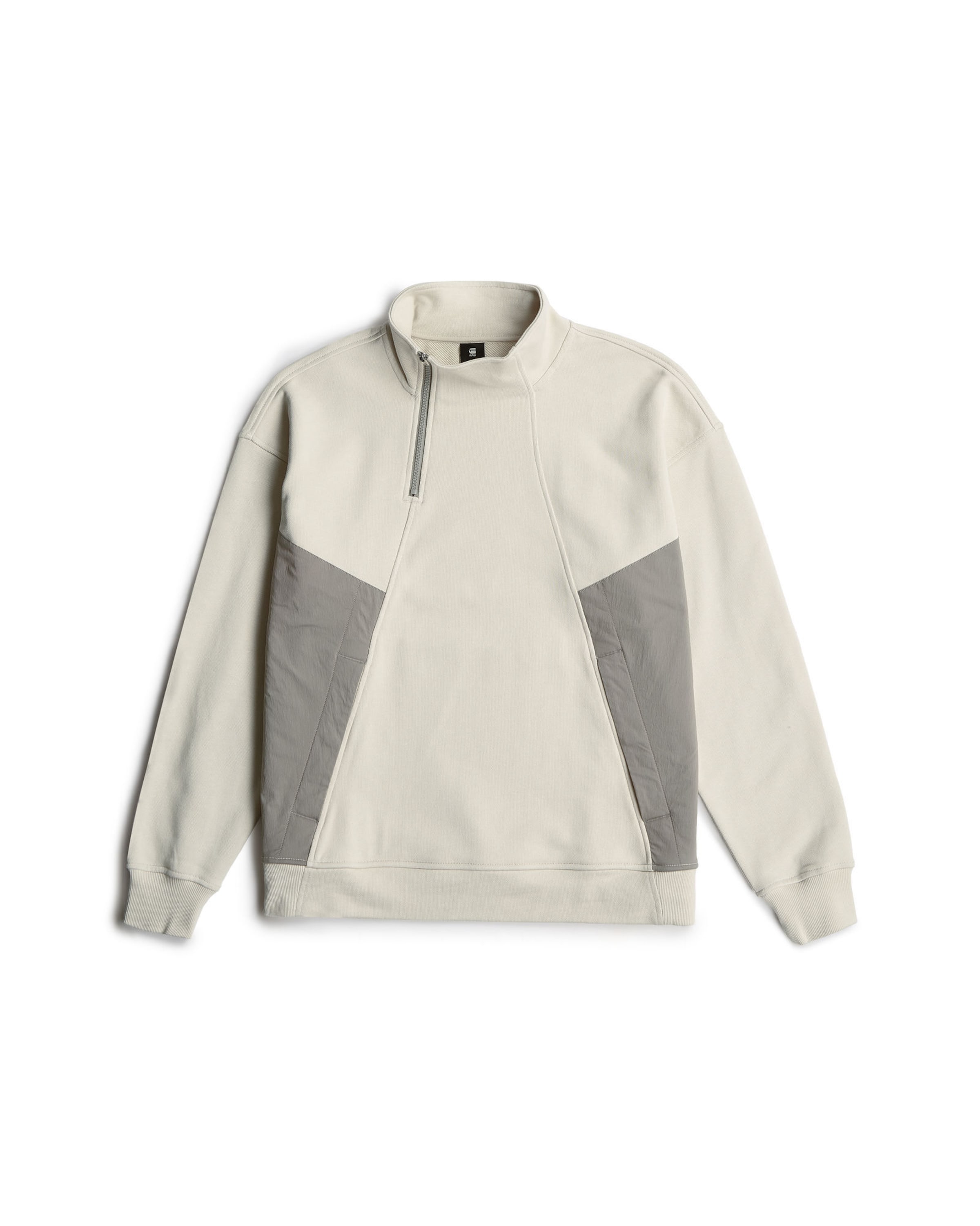 G-STAR Sweatshirt in Weiß: Vorderseite