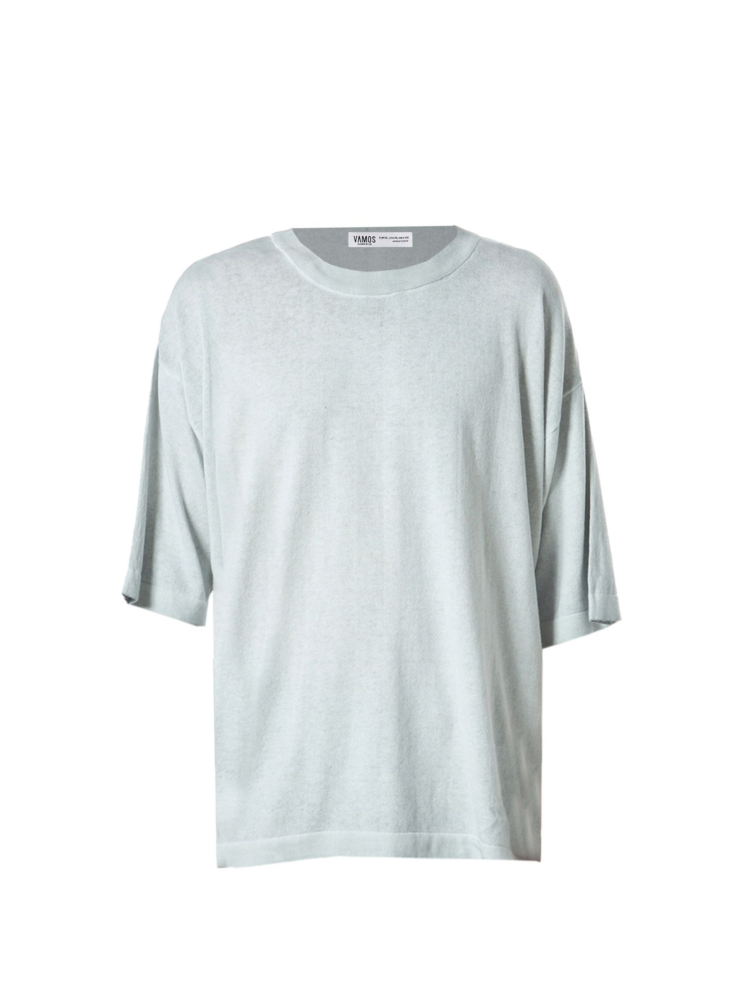 VAMOS CLO Μπλουζάκι σε γκρι: μπροστά