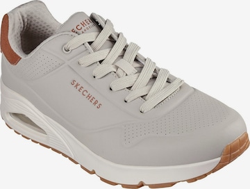 SKECHERS Sportschuh 'Skechers Uno - Suited On Air' in Grau: Vorderseite