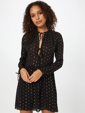 PATRIZIA PEPE Shirt Dress in Black: front