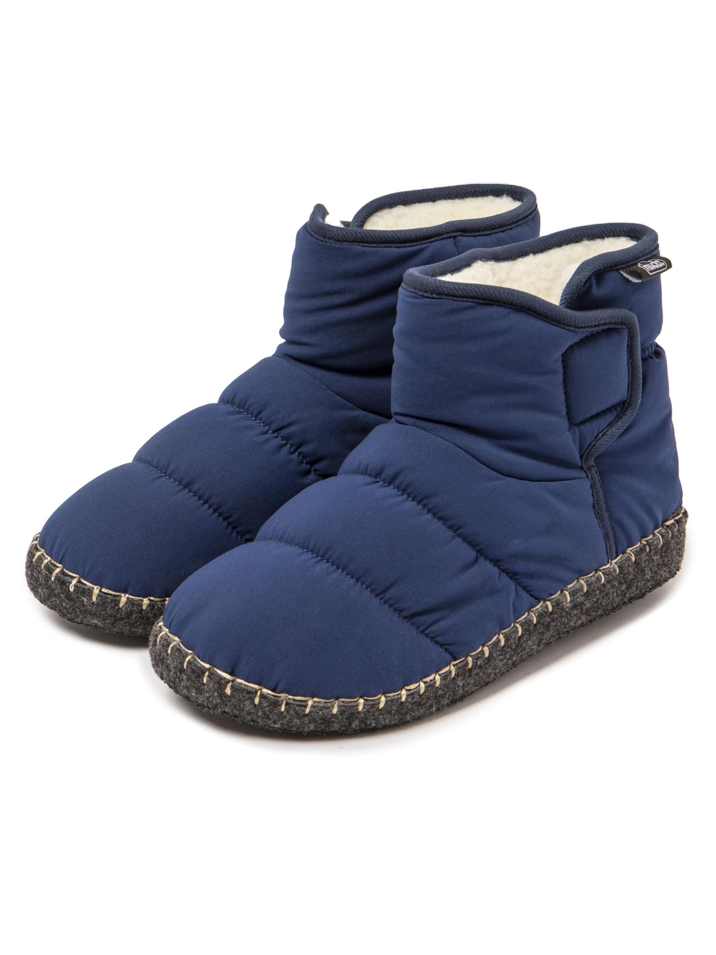 Nuvola. - Zapatillas de casa 'Boot Road' en azul