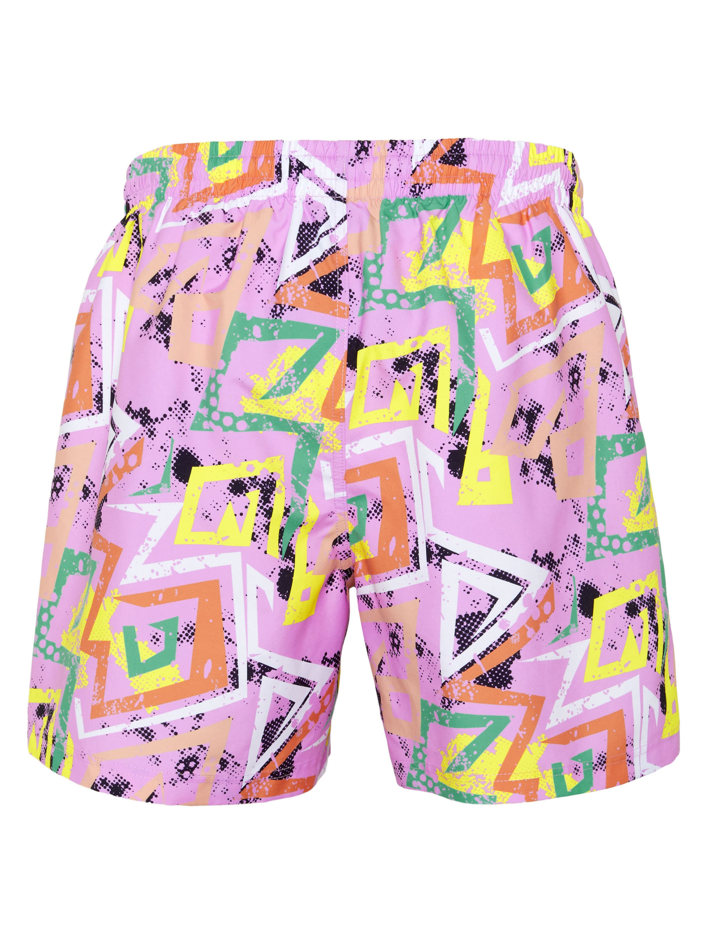 CHIEMSEE Athletic Swim Trunks in Purple