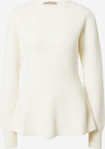 Pullover di Twinset in bianco: frontale