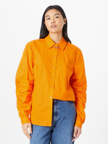 minimum Blouse 'VINIA' in Oranje: voorkant