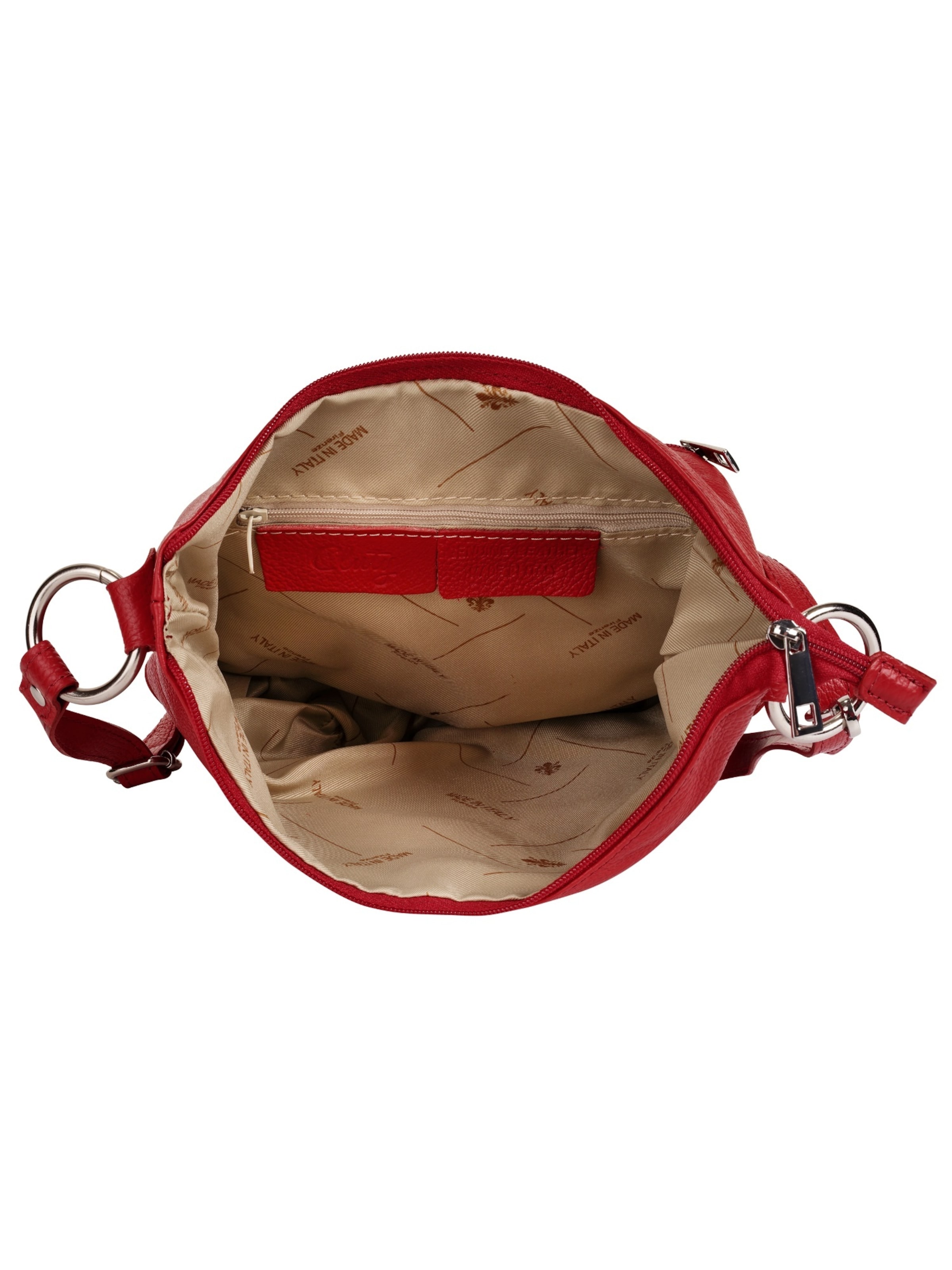 Sac à bandoulière Cluty en rouge