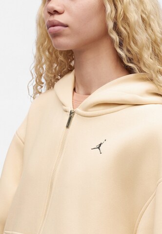 Jordan Кофта на молнии 'Brooklyn Fleece' в Бежевый