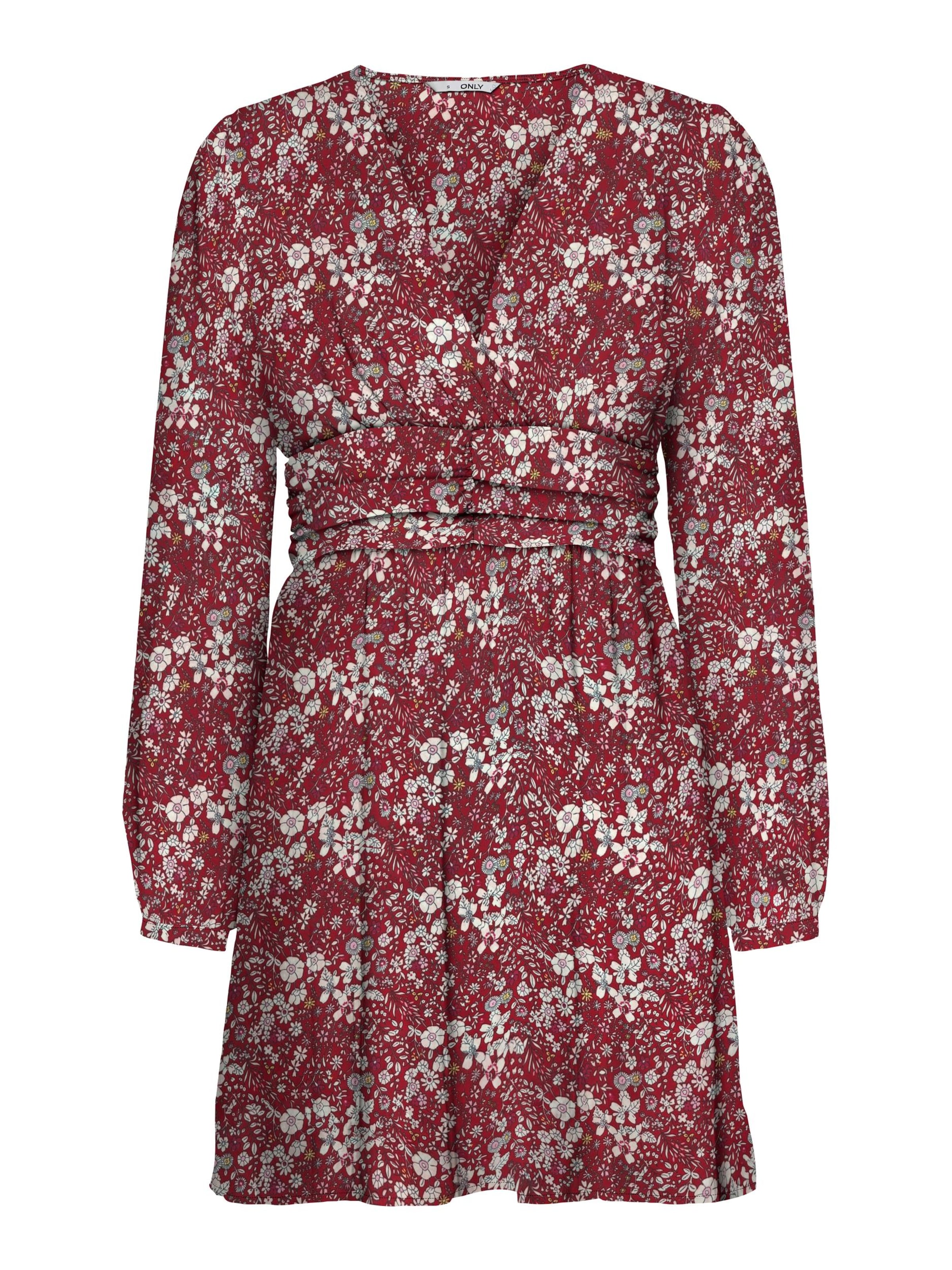 ONLY Kleid 'Alma' in Rot: Vorderseite