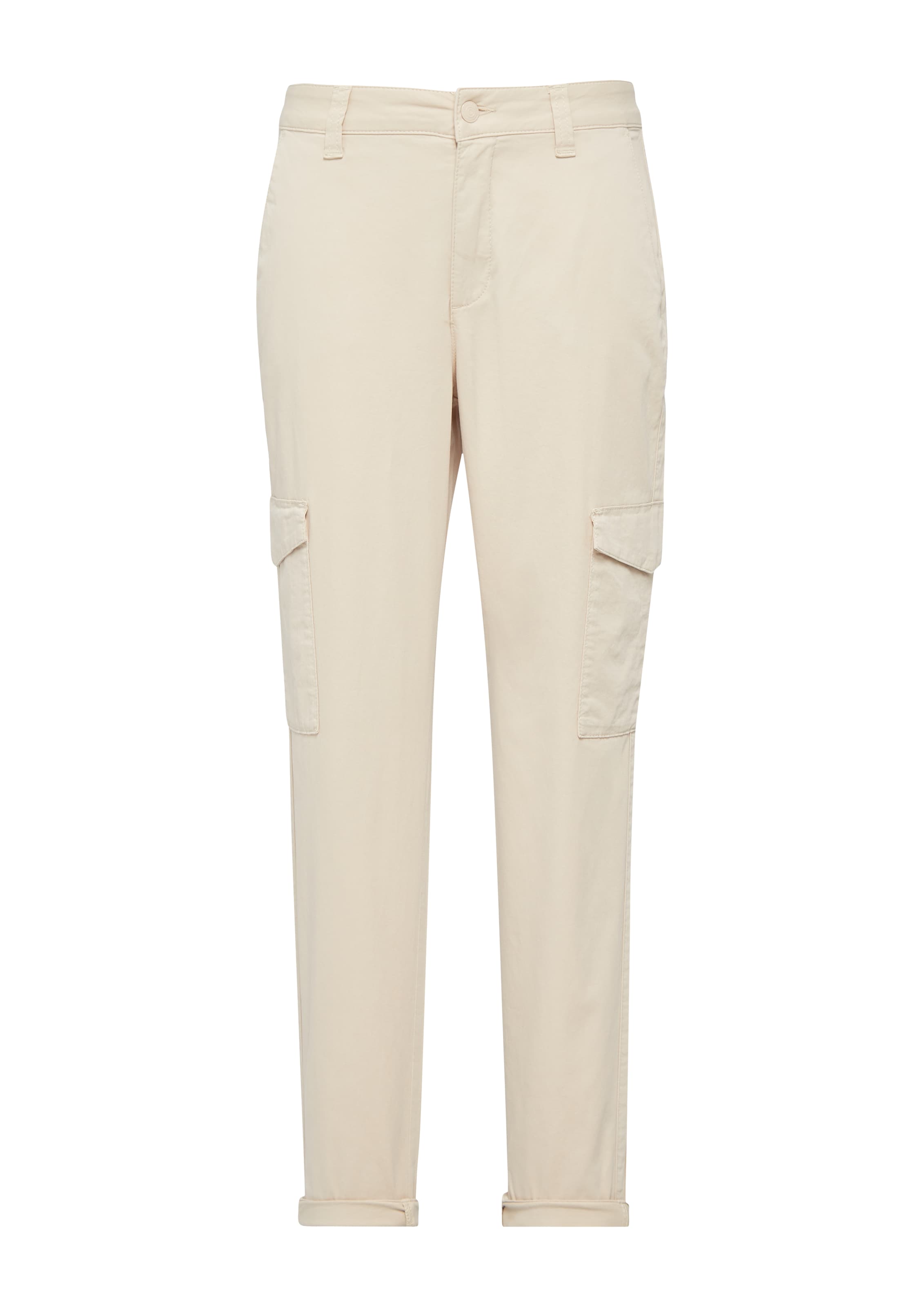 COMMA - Slimfit Pantalón cargo 'Joel' en beige: frente