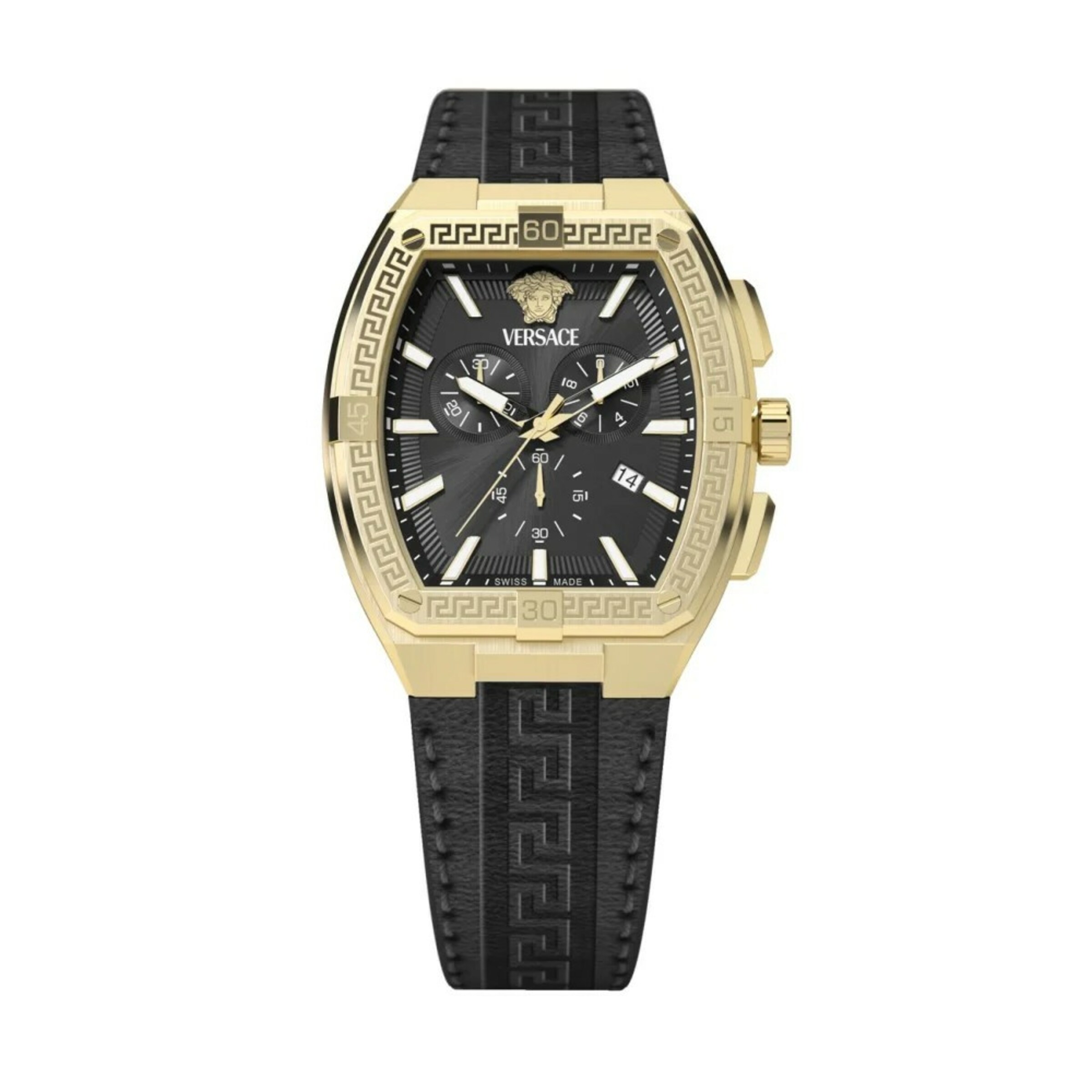 VERSACE Analog watch in One Size in Black, Item view