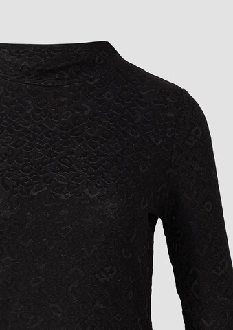 T-shirt s.Oliver BLACK LABEL en noir