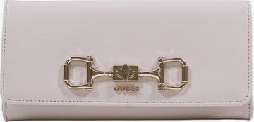 Portamonete 'JANIE SLG FLAP ORGANIZER SWVG99 10155' di GUESS in rosa: frontale