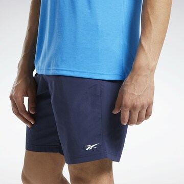 Reebok Regular Workout Pants in Blue