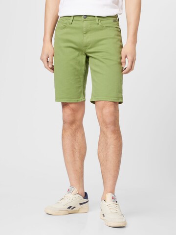 BLEND Normalny krój Jeansy w kolorze zielony: przód