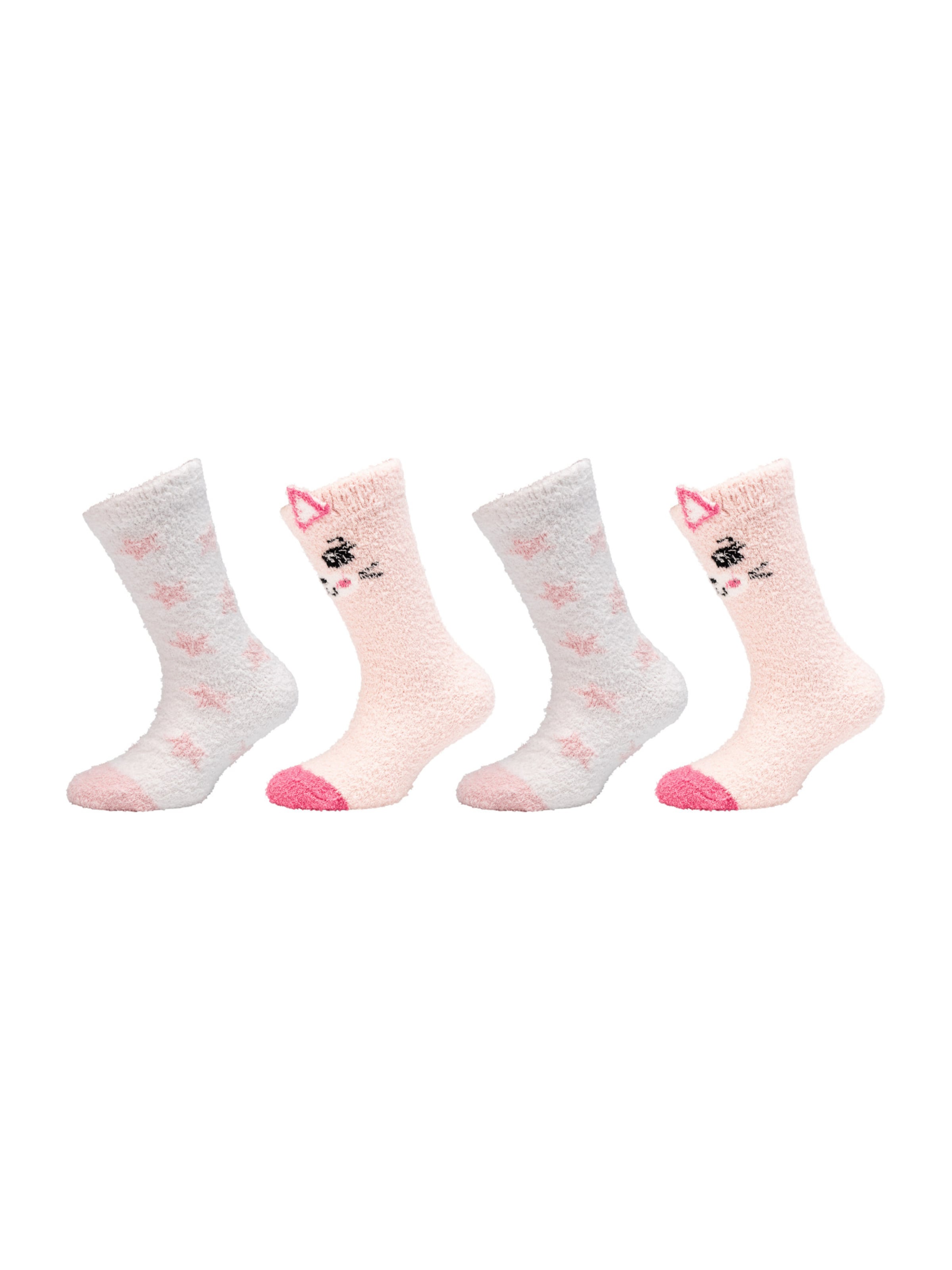 camano Socken in Pink: Vorderseite