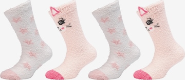 camano Socken in Pink: Vorderseite