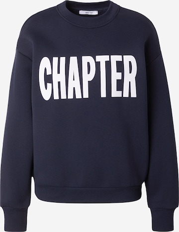 ABOUT YOU Collegepaita 'Fina' värissä sininen: etupuoli