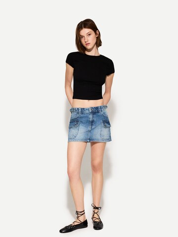 Gonna di Bershka in blu