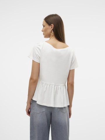 T-shirt 'VMOnella' VERO MODA en blanc