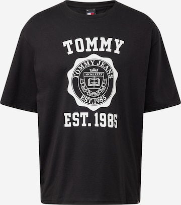 T-Shirt Tommy Jeans en noir : devant