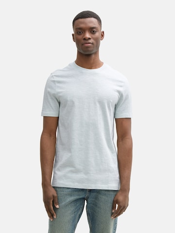 T-Shirt TOM TAILOR DENIM en vert : devant