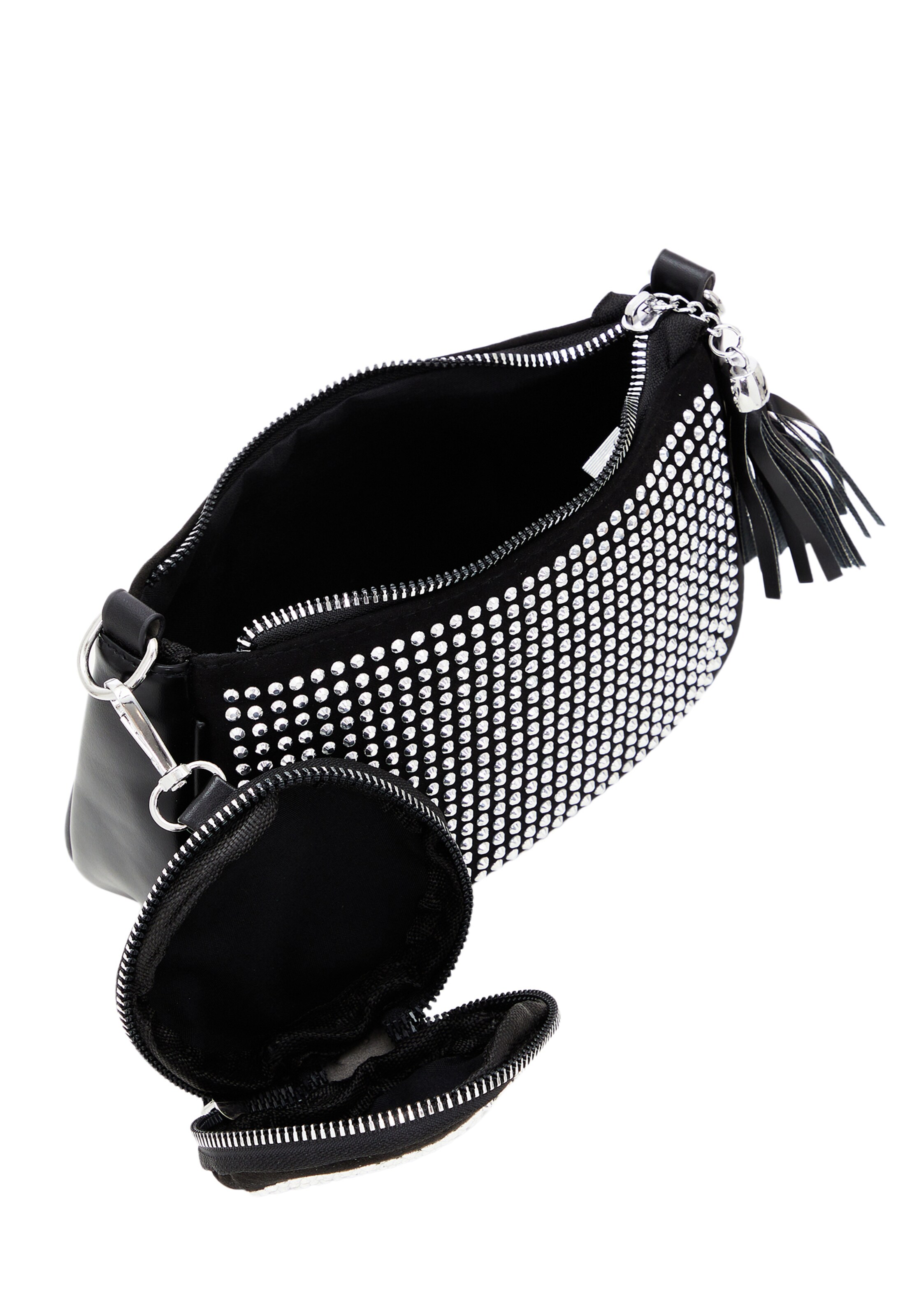 Sac à bandoulière faina en noir