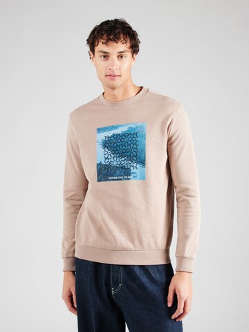 WESTMARK LONDON Sweatshirt 'London River' in Beige: front
