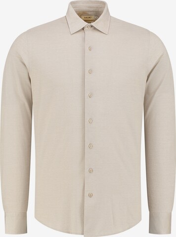 Shiwi Overhemd 'Pablo' in Beige: voorkant