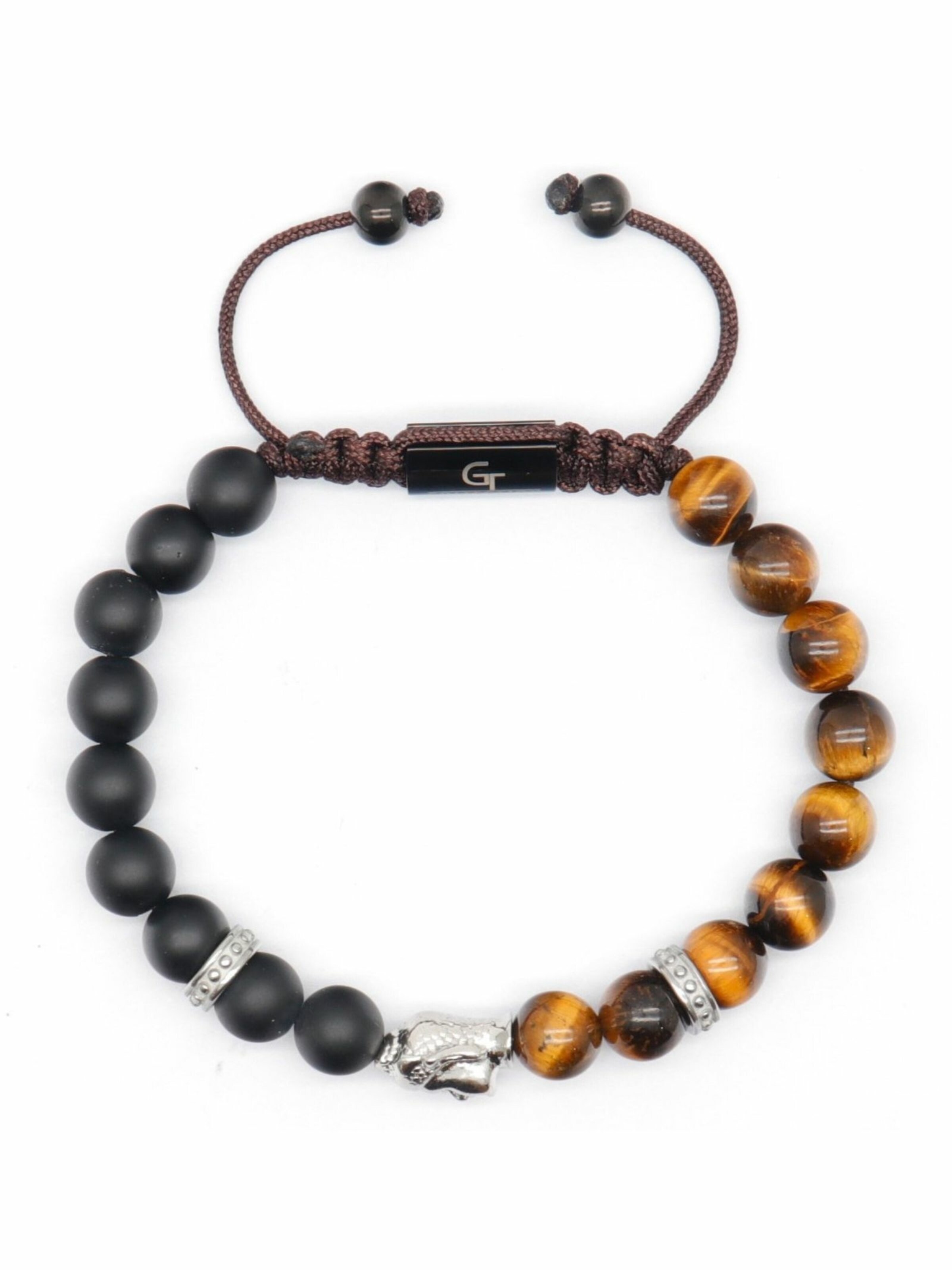 GT Collection Armbånd 'Buddha Head' i sølv