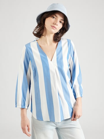 VILA Blouse 'DANCY' in Blauw: voorkant