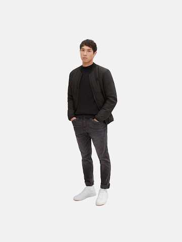 TOM TAILOR - Pullover em preto