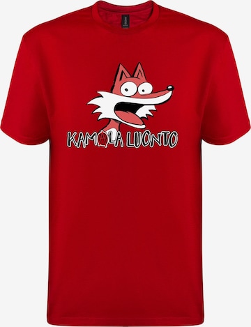 T-Shirt 'Bad Nature Fox T-Shirt' Bad Nature en rouge : devant