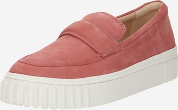CLARKS Slip-on 'Mayhill' in Pink: front