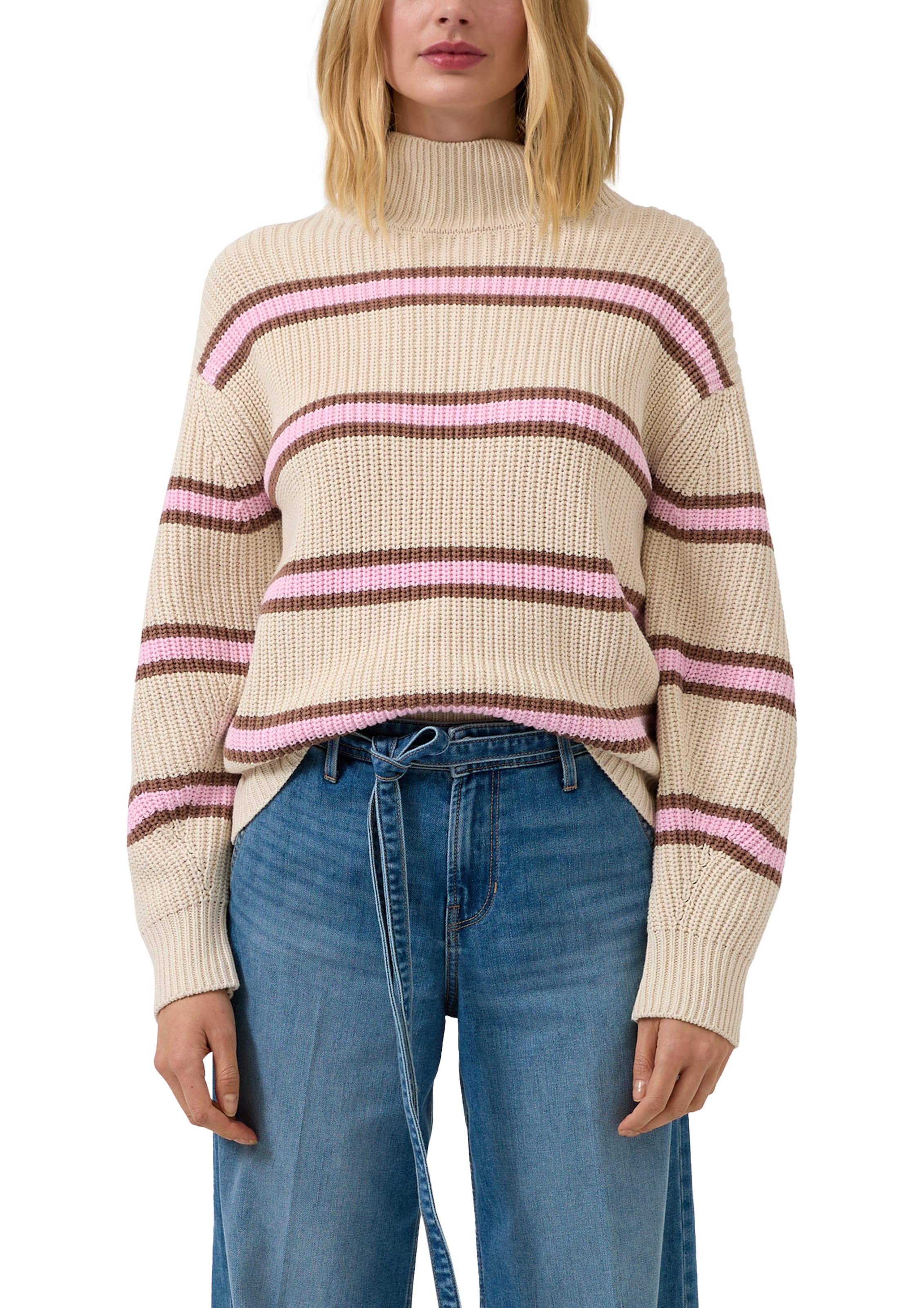s.Oliver Sweater in Beige