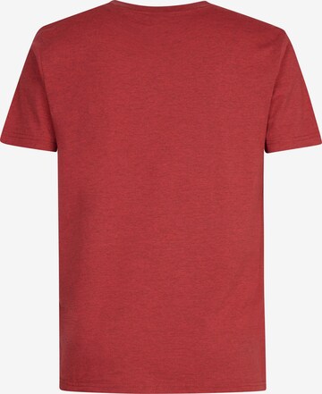 Petrol Industries T-Shirt 'Stanley' in Rot