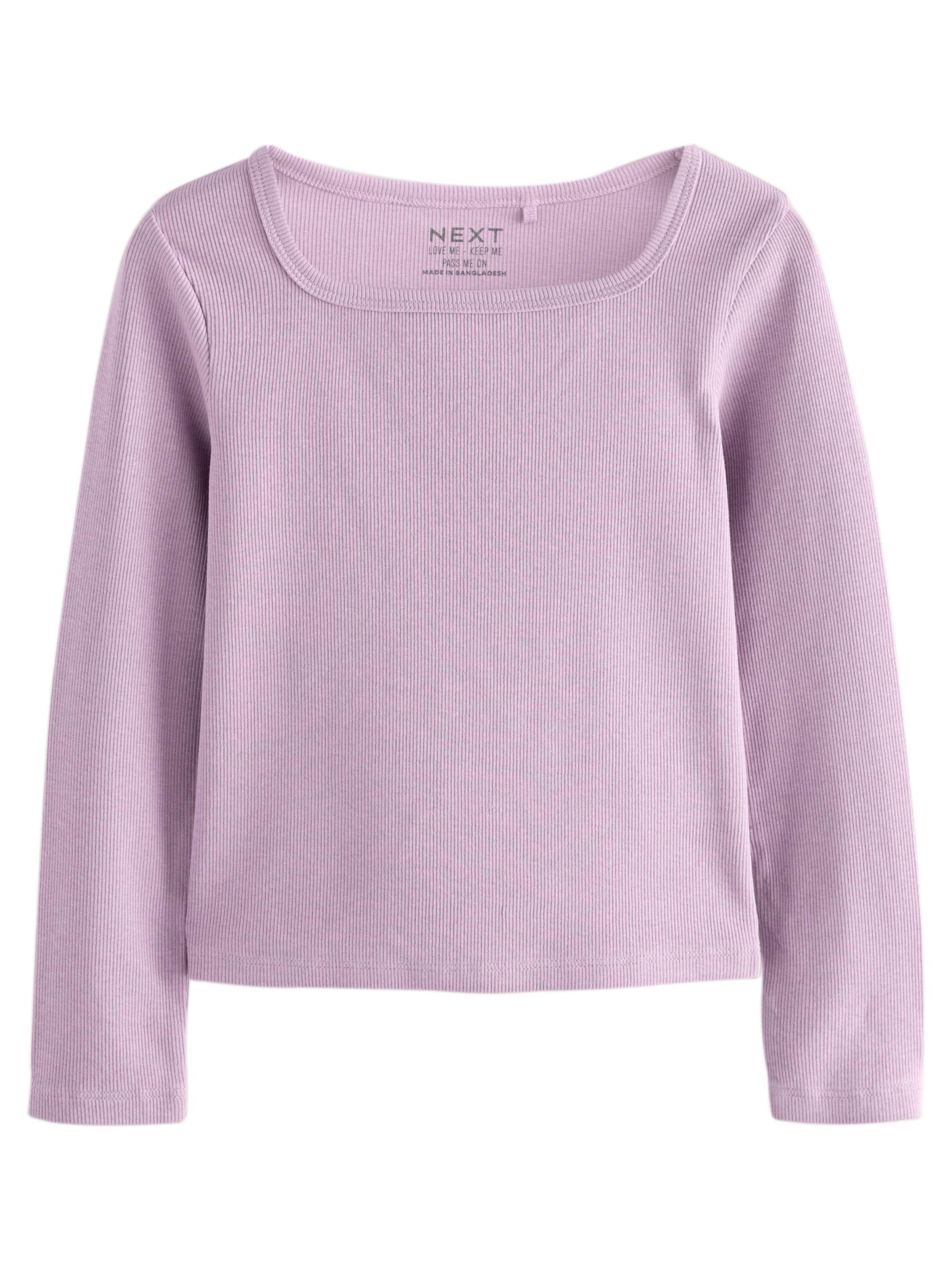 Next Póló - lila: elől