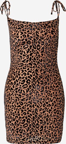 The Frolic Summer dress 'JEWEL' in Brown: front