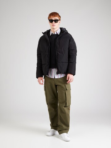 TOPMAN Winterjas in Zwart