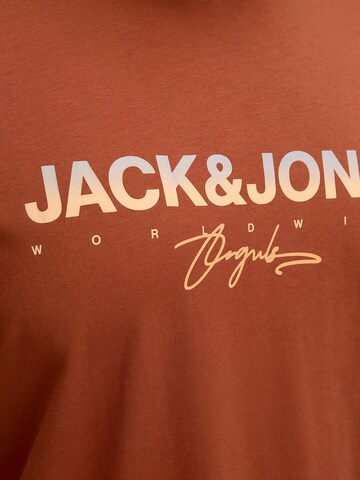 Jack & Jones Plus Shirt 'JORCANGGU' in Brown