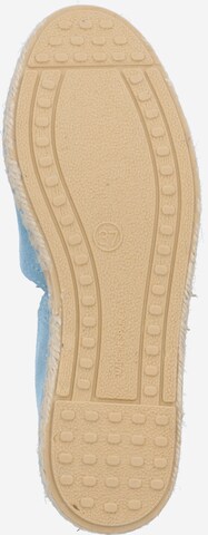 Espadrilles 'Carmen' VERBENAS en bleu