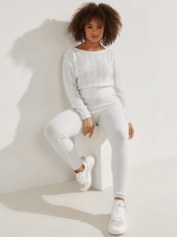 GUESS Sweater 'TANYA' in White