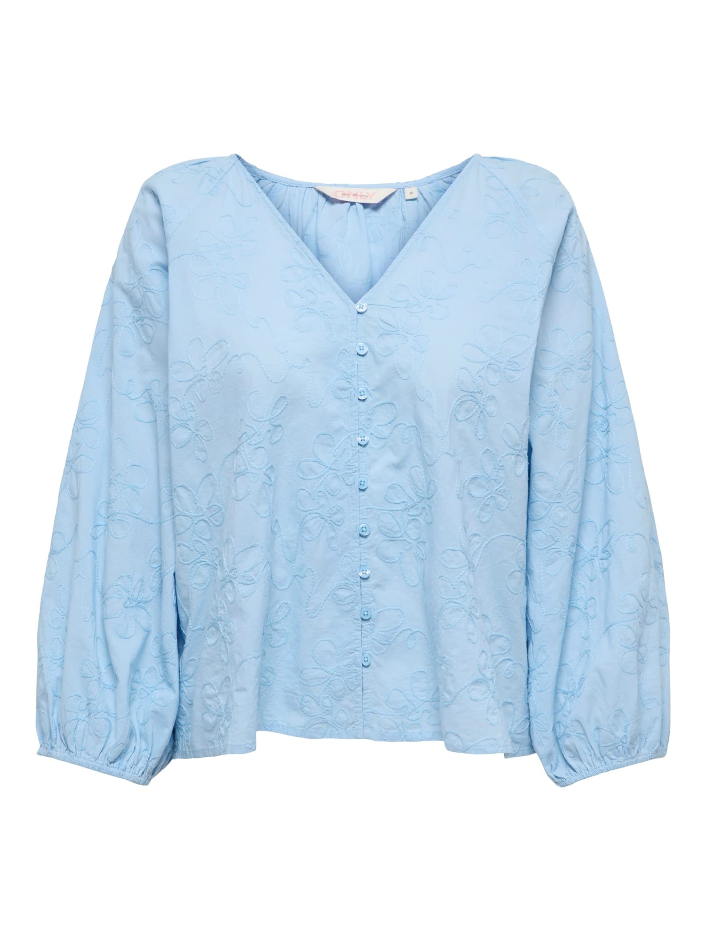 ONLY Blouse 'Zion' in Blauw: voorkant