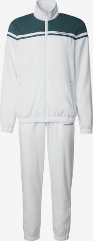 Completo per l'allenamento 'Riflesso' di Sergio Tacchini in bianco: frontale