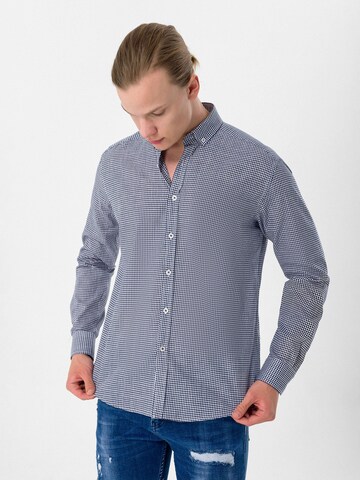 Coupe regular Chemise Moxx Paris en bleu