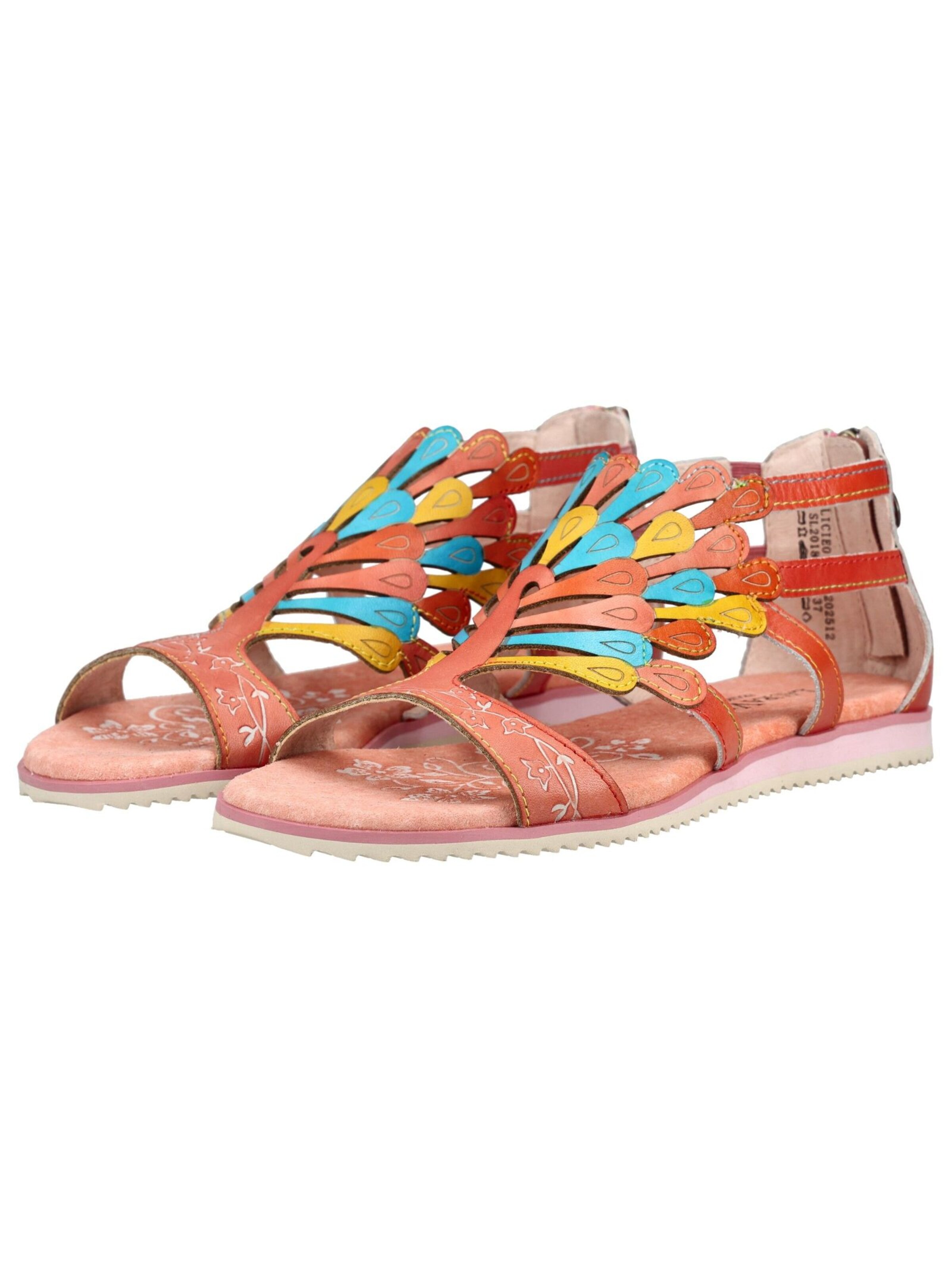 Laura Vita Sandalen met riem in Oranje