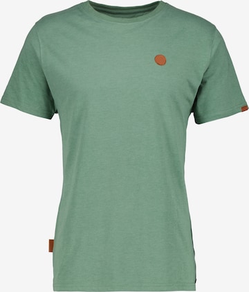 Alife and Kickin Shirt 'MaddoxAK' in Green: front