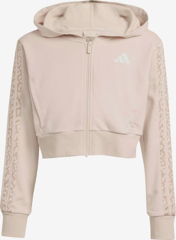 ADIDAS SPORTSWEAR Urheilullinen collegetakki värissä harmaa: etupuoli