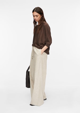 COMMA Pullover in Braun