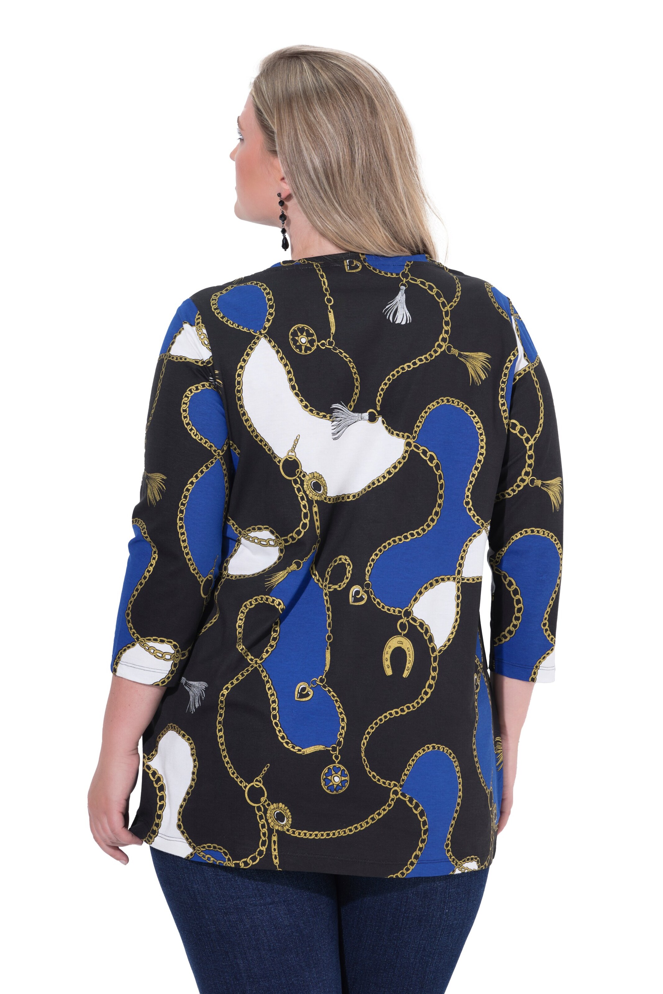 MIAMODA Shirt in Blue