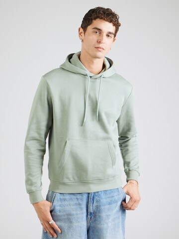 Only & Sons Sweatshirt 'ONSCONNOR' in Groen: voorkant